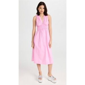 XIRENA Cotton Cyra Dress Pink